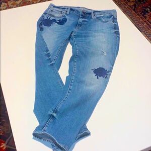 Gap 1969 Embroidered Vintage Jean